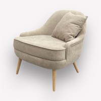Интерьерное дизайнерское кресло Релакс (Relax) с подушкой