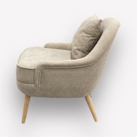 Интерьерное дизайнерское кресло Релакс (Relax) с подушкой
