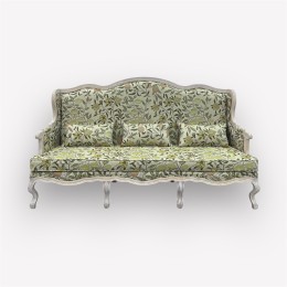 Интерьерный трехместный диван Сезарина массив бука s50-04