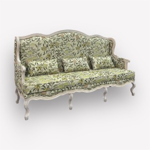 Интерьерный трехместный диван Сезарина массив бука s50-04