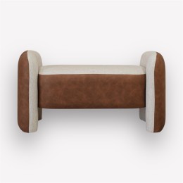 Банкетка Брамс мягкая комбинированная b60-01