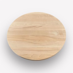 Столешница круглая D-70 см, массив бука, без покраски, гладкая, шлифованная st90-03