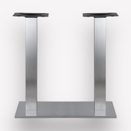 Подстолье обеденное Flat Steel Double f90-05