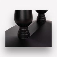 Подстолье обеденное Balusters Double овальное металлическое