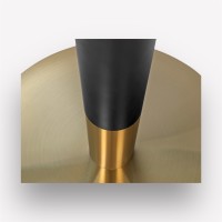 Подстолье обеденное Cone Golden круглое металлическое