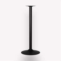Подстолье барное Plate Bar Black f90-22