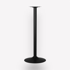 Подстолье барное Plate Bar Black f90-22