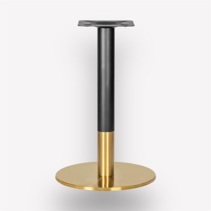 Подстолье обеденное Flat Black Golden Circle f90-28