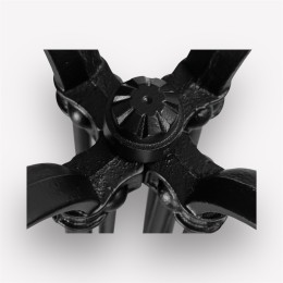 Подстолье барное Cast Spider Bar Iron f90-34