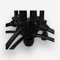 Подстолье барное Cast Spider Bar Iron крестообразные чугунные ножки