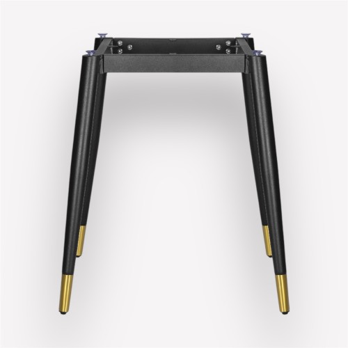 Подстолье обеденное Quartet Mini Golden прямоугольное металлическое