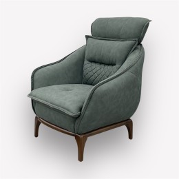 Каминное дизайнерское кресло Лаунж d30-01