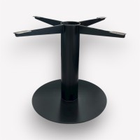 Подстолье обеденное Gross круглое металлическое, чёрное