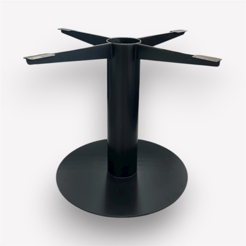 Подстолье обеденное Gross круглое металлическое, чёрное