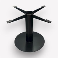 Подстолье обеденное Gross круглое металлическое, чёрное