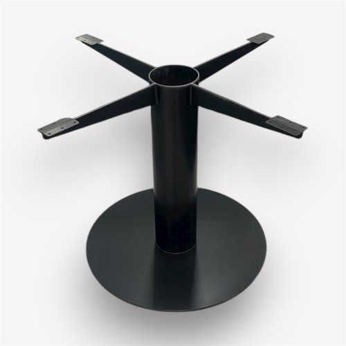 Подстолье обеденное Gross круглое металлическое, чёрное