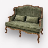 Двухместный диван Сезарина с подушками