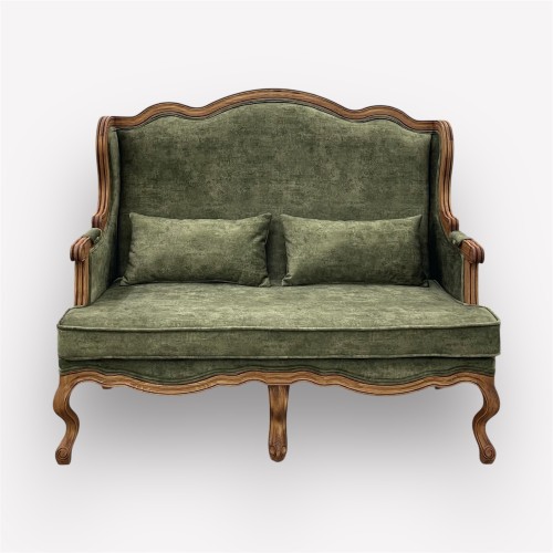 Двухместный диван Сезарина с подушками