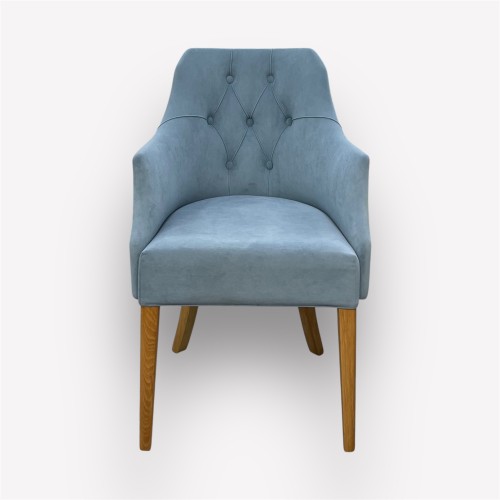 Полукресло Моника с пуговицами внешней спинки