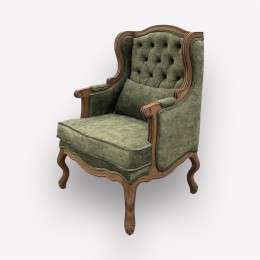 Каминное кресло Сезарина массив бука s30-25