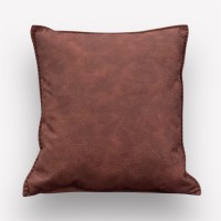 Подушка декоративная из искусственной замши, 40х40см, наволочка с молнией