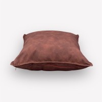 Подушка декоративная из искусственной замши, 40х40см, наволочка с молнией