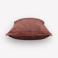 Подушка декоративная из искусственной замши, 40х40см, наволочка с молнией