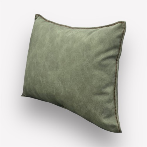 Подушка декоративная из искусственной замши, 50х40см, наволочка с молнией