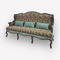 Трехместный диван Сезарина с ушами