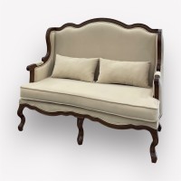 Двухместный диван Сезарина с подушками