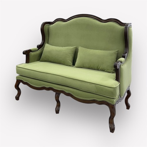 Двухместный диван Сезарина с подушками