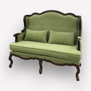 Интерьерный двухместный диван Сезарина массив бука s50-05