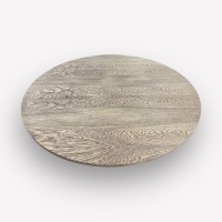 Стол Верона обеденный банкетный круглый 150 см, МДФ 28 мм, шпон дуба