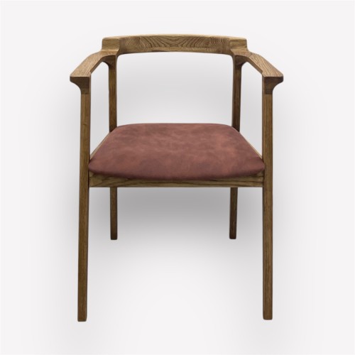 Стул Монти с подлокотниками массив дуба