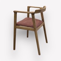 Стул Монти с подлокотниками массив дуба