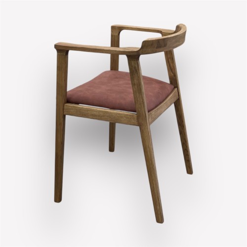 Стул Монти с подлокотниками массив дуба