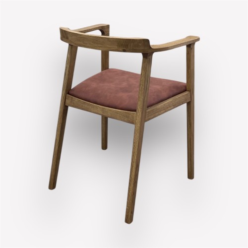 Стул Монти с подлокотниками массив дуба