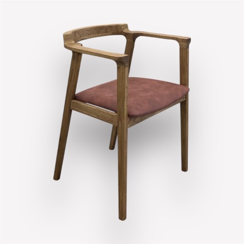 Стул Монти с подлокотниками массив дуба