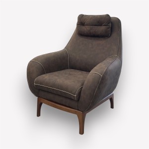Каминное дизайнерское кресло Лаунж - 2 d30-01-c1