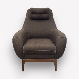 Каминное дизайнерское кресло Лаунж - 2 d30-01-c1