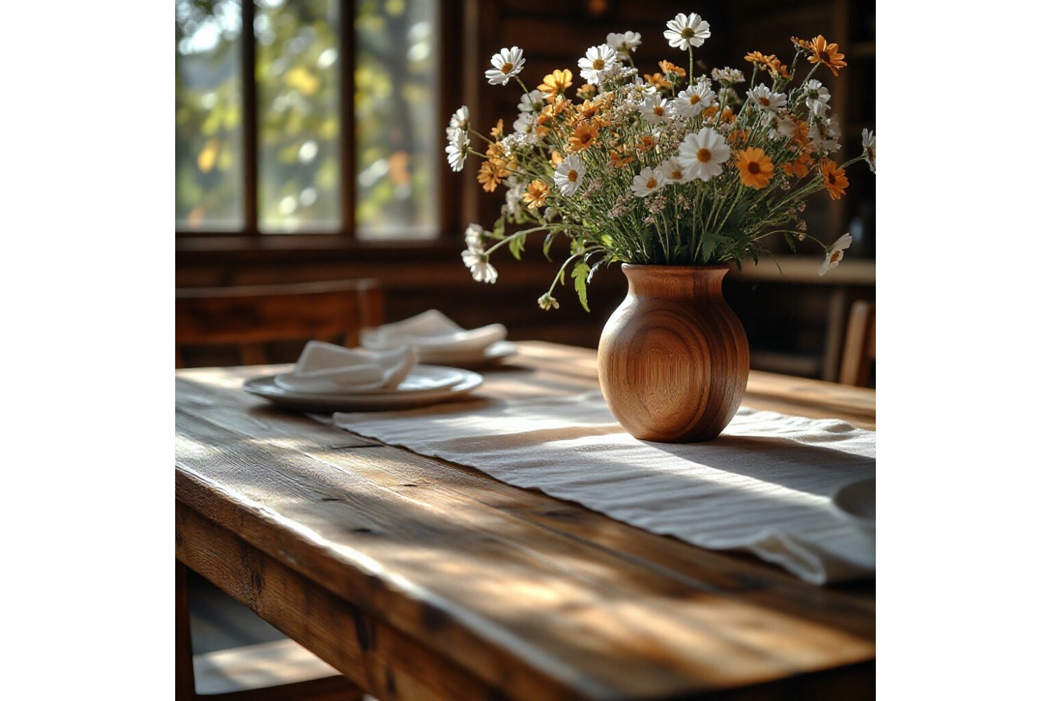 Какие цвета лучше всего сочетаются с деревом?