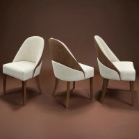 Стул Брамс мягкий без подлокотников, комбинированный