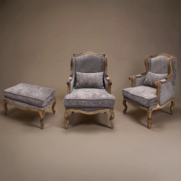 Каминное кресло Сезарина массив бука s30-22