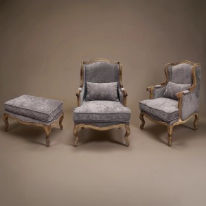 Каминное кресло Сезарина массив бука s30-22