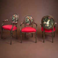 Стул Эдем с подлокотниками массив бука