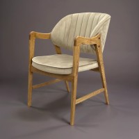 Полукресло Престиж интерьерное дизайнерское с мягкой спинкой и сиденьем