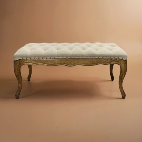 Банкетка Сезарина массив бука, стёжка капитон