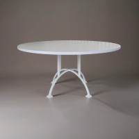 Стол обеденный банкетный круглый под длинную скатерть 180 см