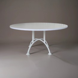 Банкетный обеденный стол круглый 180 см bk10-01