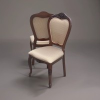 Стул Анталия массив бука с мягкой вставкой в деревянной спинке